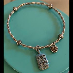 BRIGHTON Imagine Create Inspire Live Bracelet